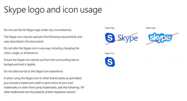 Skype sử dụng màu xanh nước biển gợi cảm giác nhẹ nhàng dễ chịu cho người dùng.