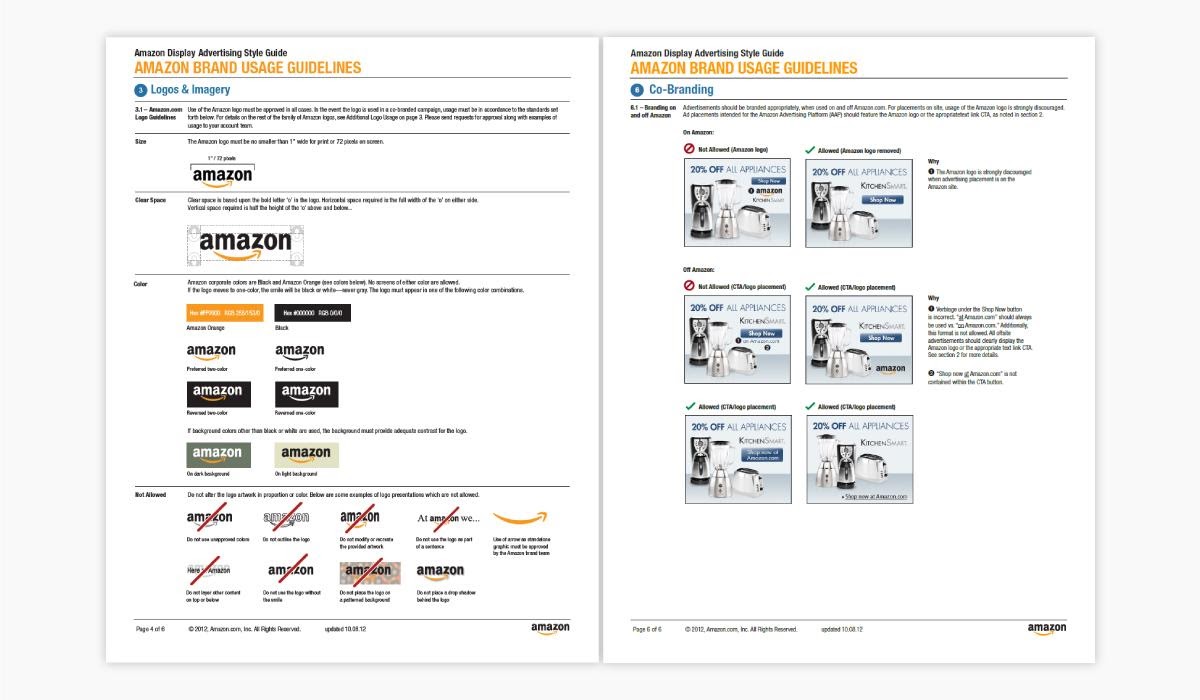 [Saokim.com.vn] Hình ảnh Brand Guidelines của Amazon